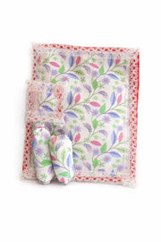Floral bedding pillow set product view