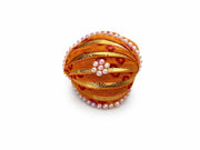 Laddu Gopal pagdi orange