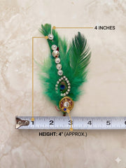 Peacock feather kalangi size reference