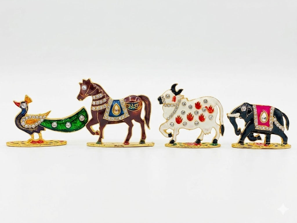 Rajasthani animal toy set