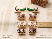 Rajasthani animal toy set packaging
