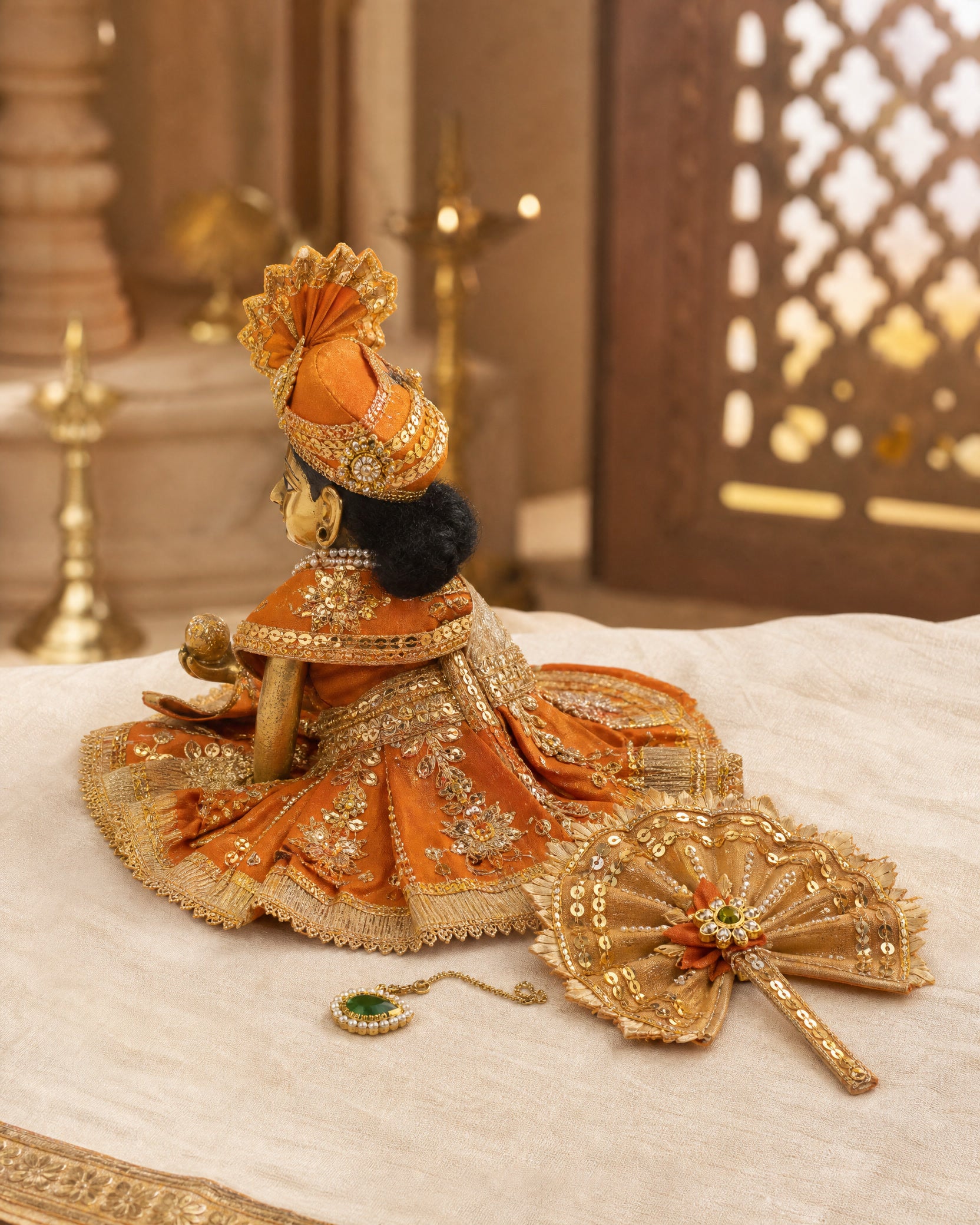 Laddu Gopal attire and shringar